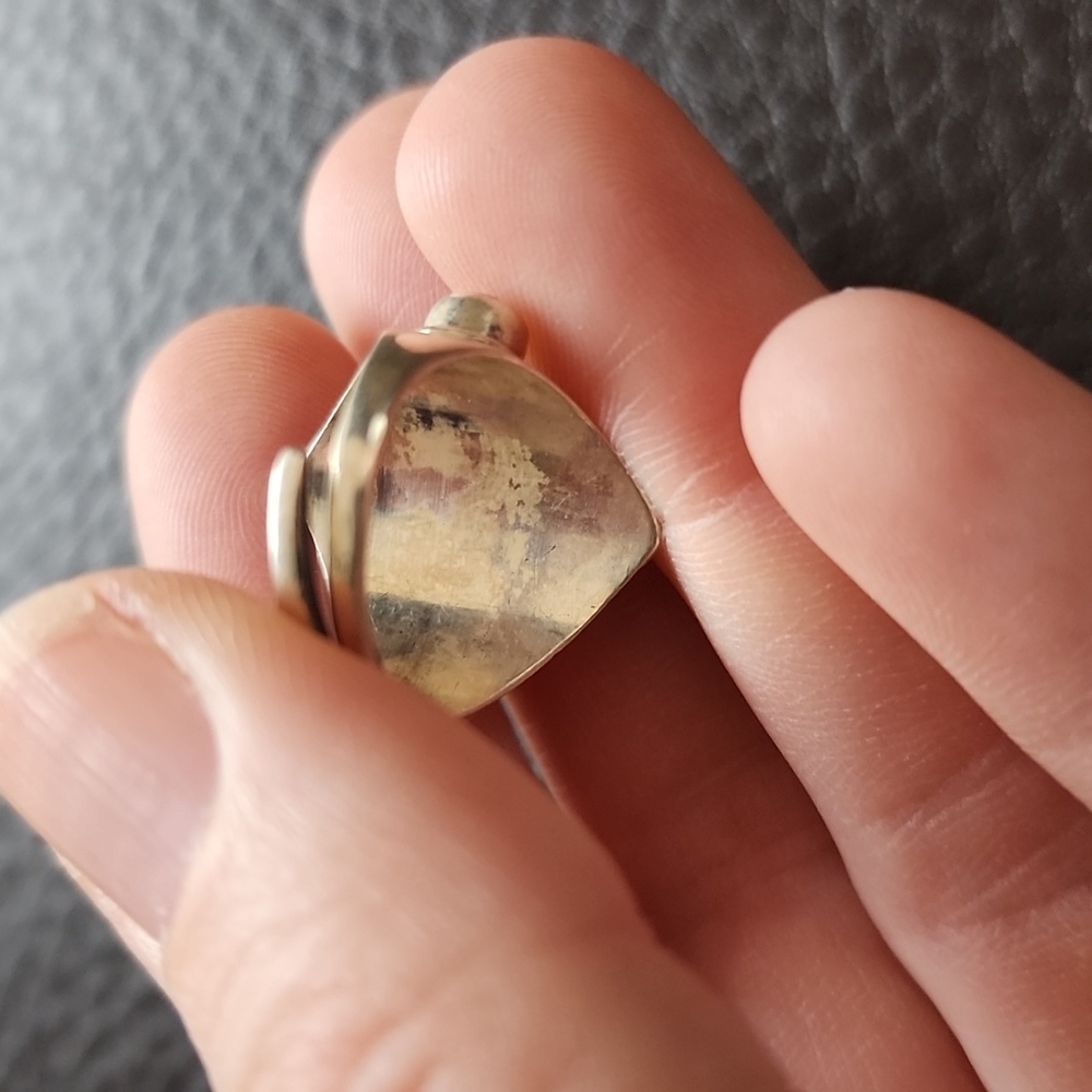 Vtg Adjustable Sterling Silver Ring - image 7
